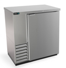 ASBER ABBC-24-36-S / ABBC-24-36-SG Refrigerador Contrabarra Acero Inoxidable SLIM LINE Puerta Sólida o Cristal a elegir