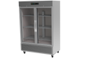 ASBER ARR-49-G-H HC Refrigerador 2 Puertas Sólidas Acero Inoxidable
