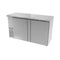 ASBER ABBC-24-60-S / ABBC-24-60-SG Refrigerador Contrabarra Acero Inoxidable SLIM LINE Puerta Sólida o Cristal a elegir